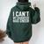 I Can't My Daughter Has Cheer Dad Cheerdad Cheerleading Women Oversized Hoodie Back Print Forest