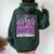 I Can't Keep Calm It's My Daughter Birthday Girl Party Women Oversized Hoodie Back Print Forest