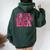 In My Cheer Leader Era Cheerleading Girls Boys Ns Women Oversized Hoodie Back Print Forest