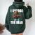 I Choose The Bear In Woods 2024 I Pick The Bear Choice Women Oversized Hoodie Back Print Forest