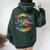 Choose To Include Autism Awareness Be Kind To All Kinds Women Oversized Hoodie Back Print Forest