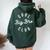 Cool Big Bro Club Retro Groovy Big Brother Women Oversized Hoodie Back Print Forest