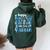 Cool Happy Mother's Day To The Best Mom Who Lives In Heaven Women Oversized Hoodie Back Print Forest