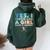 Cool Softball For Girls Pitcher Softball Player Women Oversized Hoodie Back Print Forest