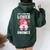 Cute Girl Gnome Just A Girl Who Loves Gnomes Women Oversized Hoodie Back Print Forest