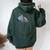 Cute Zebra Pocket Boys Girls Animal Toddler Women Oversized Hoodie Back Print Forest