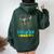 Dabbing 5Th Grade Nailed It Boys 5Th Grade Graduation Women Oversized Hoodie Back Print Forest