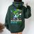 Dabbing Earth Day 2024 Groovy Go Planet It's Your Earth Day Women Oversized Hoodie Back Print Forest