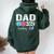 Dad 2024 Loading A Girl Or A Boy Baby Pregnancy Announcement Women Oversized Hoodie Back Print Forest