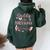 Daddy Of Little Fairy Girl Birthday Family Matching Party Women Oversized Hoodie Back Print Forest