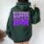 Dance Mom My Favorite Dancer Calls Me Mom Mother's Day Women Oversized Hoodie Back Print Forest