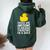 Ducks Are Awesome I'm Awesome Therefore I'm A Duck Women Oversized Hoodie Back Print Forest