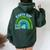 Earth Day Every Day Rainbow Earth Day Awareness Planet Women Oversized Hoodie Back Print Forest