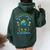 Earth Day Teacher The Future Of Earth Is In My Classroom Women Oversized Hoodie Back Print Forest