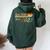 Epic Wife Since 2022 Vintage Wedding Anniversary Women Oversized Hoodie Back Print Forest