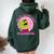 Are You Feeling Kinda Mad Who's That Wonderful Girl Women Oversized Hoodie Back Print Forest