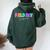 Field Day Squad Teacher First Last Day Of School 2024 Women Oversized Hoodie Back Print Forest