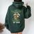 Flower Cross American By Birth Southern By The Grace Of God Women Oversized Hoodie Back Print Forest