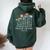 Fruits Of The Spirit Galatians 5-22 Christian Flower Women Oversized Hoodie Back Print Forest