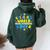 321 World Down Syndrome Day 2024 Groovy Meme Women Oversized Hoodie Back Print Forest