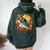 Dabbing Mexican Poncho Sombrero Cinco De Mayo Girl Boy Women Oversized Hoodie Back Print Forest