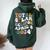 Groovy Total Solar Eclipse 2024 Cute Solar Eclipse Women Oversized Hoodie Back Print Forest