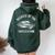 Because Of The Implication For Men's Women Women Oversized Hoodie Back Print Forest