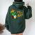 Mexican Cactus Meme Juan More Shot Party Women Oversized Hoodie Back Print Forest