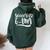 Soccer G-Ma Soccer Lover Mother's Day Women Oversized Hoodie Back Print Forest