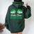 St Patrick's Day For Shake Your Shamrocks Women Oversized Hoodie Back Print Forest