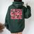 In My Gigi Era Baby Announcement For Grandma Mother's Day Women Oversized Hoodie Back Print Forest