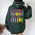 Goodbye 3Rd Grade Hello Summer Last Day Of School Graduation Women Oversized Hoodie Back Print Forest