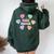 Groovy Heart Candy Nicu Nurse Valentines Day Women Oversized Hoodie Back Print Forest