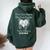 Heart Oscar Wilde Irish Poet Author Never Love Valentine Mom Women Oversized Hoodie Back Print Forest