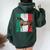 Horse Italian Flag Patriotic Riding Horses Horseback Farm Women Oversized Hoodie Back Print Forest