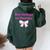 Hot Girls Go To Therapy Apparel Women Oversized Hoodie Back Print Forest