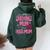 I'm Not Like A Regular Mom Quote For Mom Women Oversized Hoodie Back Print Forest