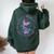 Instant Mermaid Just Add Water Mermaid Squad Womens Women Oversized Hoodie Back Print Forest