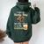 It's Must Be Derby Day Bourbon Horse Racing Women Oversized Hoodie Back Print Forest