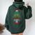 It's Too Hot For Ugly Christmas Xmas Women Women Oversized Hoodie Back Print Forest