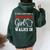 It's Not A Party Until A Wisconsin Girl Walks In Wisconsin Women Oversized Hoodie Back Print Forest