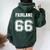 Jersey Style 66 1966 Fairlane Old School Classic Muscle Car Women Oversized Hoodie Back Print Forest