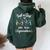 Just A Girl Who Loves Gymnastics Gymnast Gymnastic Tumbling Women Oversized Hoodie Back Print Forest