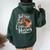 Just A Girl Who Loves Horses Horse Women Oversized Hoodie Back Print Forest