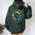 Kindness Peace Equality Love Hope Rainbow Human Rights Women Oversized Hoodie Back Print Forest