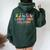Labor And Delivery Nurse Cute Dinosaur L&D Nurse Animal Ld Women Oversized Hoodie Back Print Forest