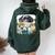 Labrador Retriever Dog Dogs Us Flag Duck Hunter Women Oversized Hoodie Back Print Forest