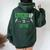Leveling Up To Sister For Becoming Sister Women Oversized Hoodie Back Print Forest