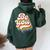 Lgbtq Be You Gay Pride Lgbt Ally Rainbow Flag Retro Vintage Women Oversized Hoodie Back Print Forest