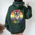 Lgbtq Swedish Vallhund Dog Rainbow Love Gay Pride Women Oversized Hoodie Back Print Forest